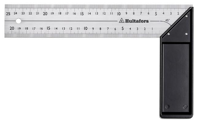 Snickarvinkel med gering och aluminiumanslag Hultafors V 20 P / V 30 P