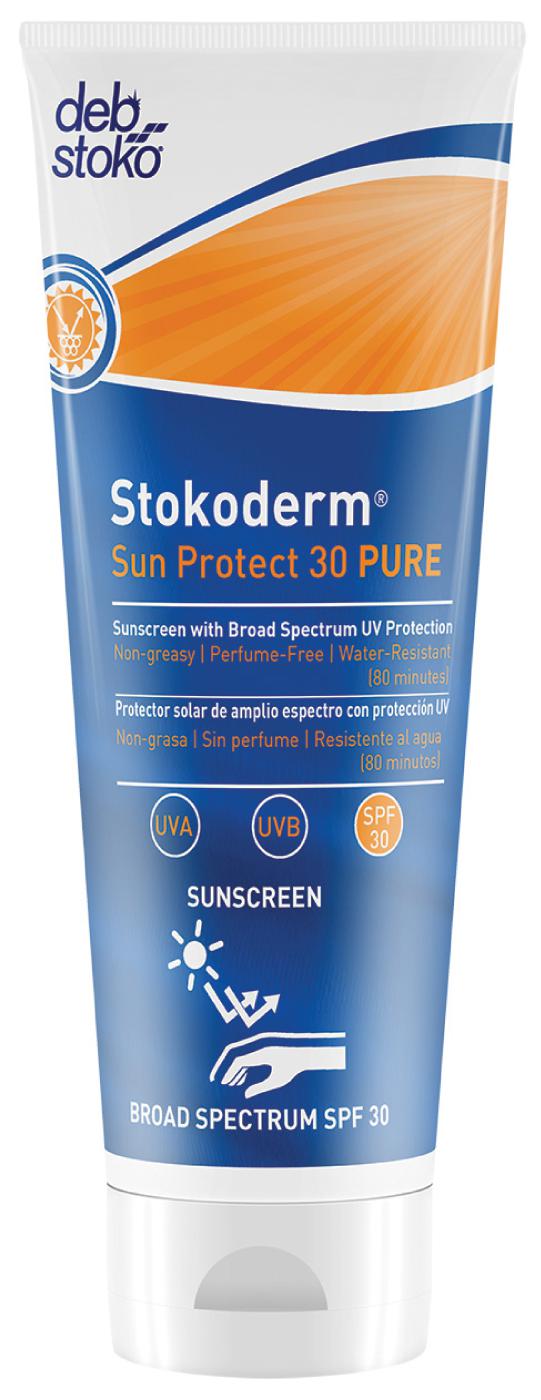 Solskyddskräm Deb Stokoderm Sun Protect 30 PURE