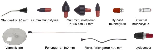 Tillbehör till renblåsningspistol 208