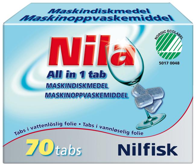 Maskindisktabletter Nila All in 1 tab