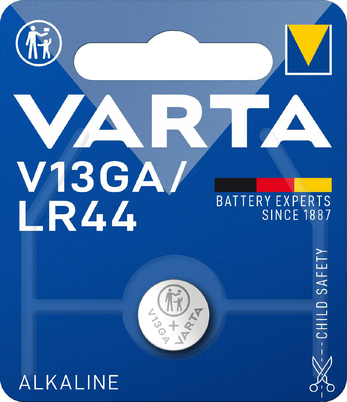 Knappceller alkaliska V13GA/LR44- batteri